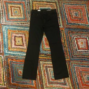 Black Bootcut Gap Jeans